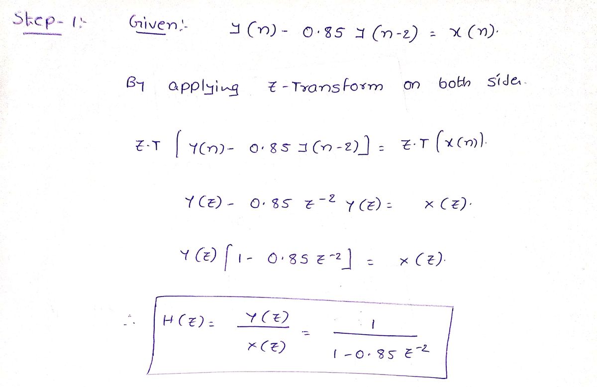 Electrical Engineering homework question answer, step 1, image 1